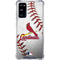MLB St. Louis Cardinals Game Ball Galaxy S20 FE Clear Case
